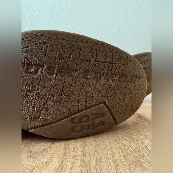 A.S. 98 Gene Boho Brown Leather Perforated Knee High Boots Size EU 37 | US 6.5-7 - Picture 10 of 14